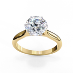 Classic Tapered Gold Ring