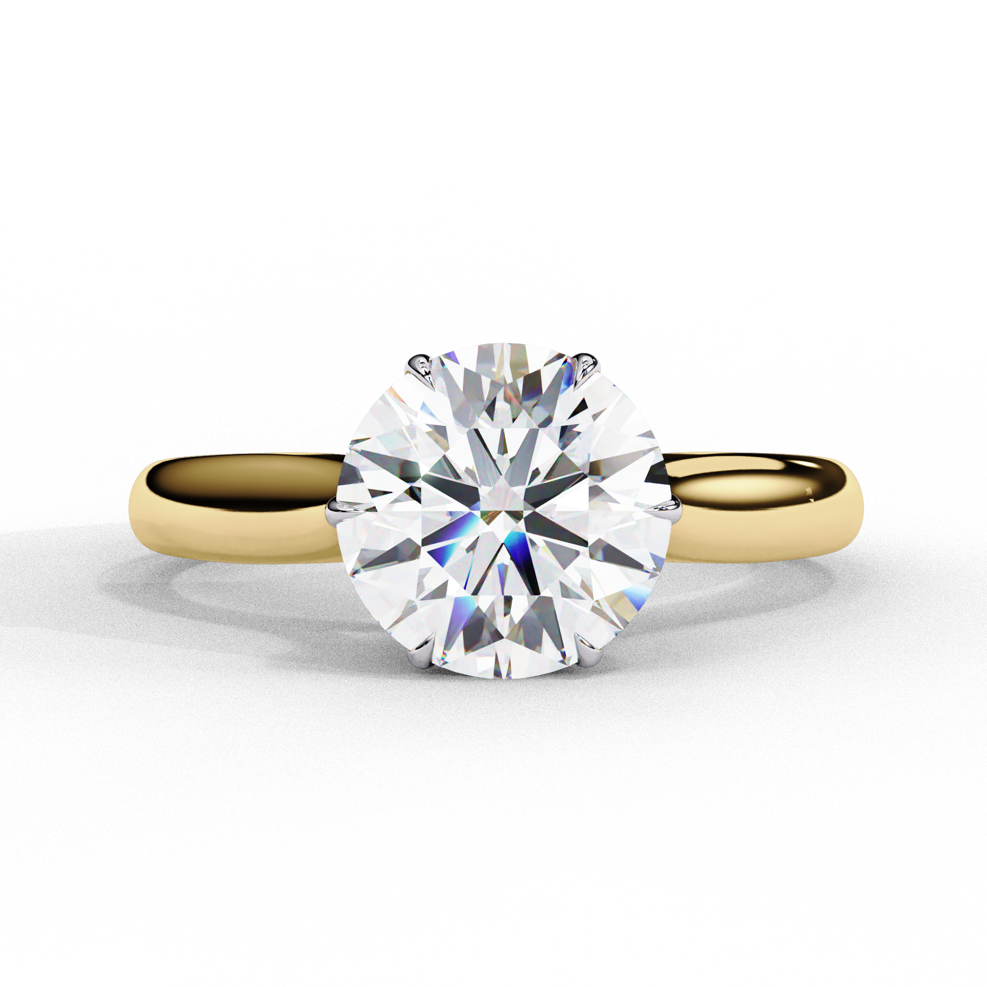 Classic Tapered Gold Ring