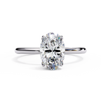 Golden Oval Cut Ring