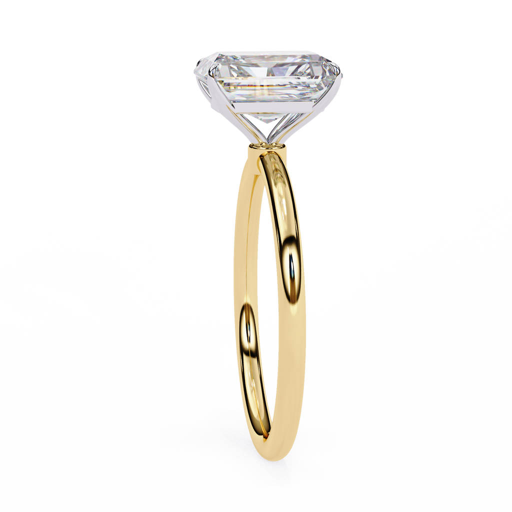 Classic Emerald Diamond Ring