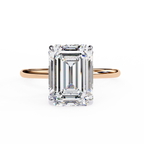 Classic Emerald Diamond Ring