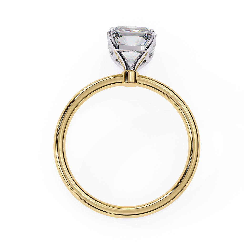 Classic Emerald Diamond Ring