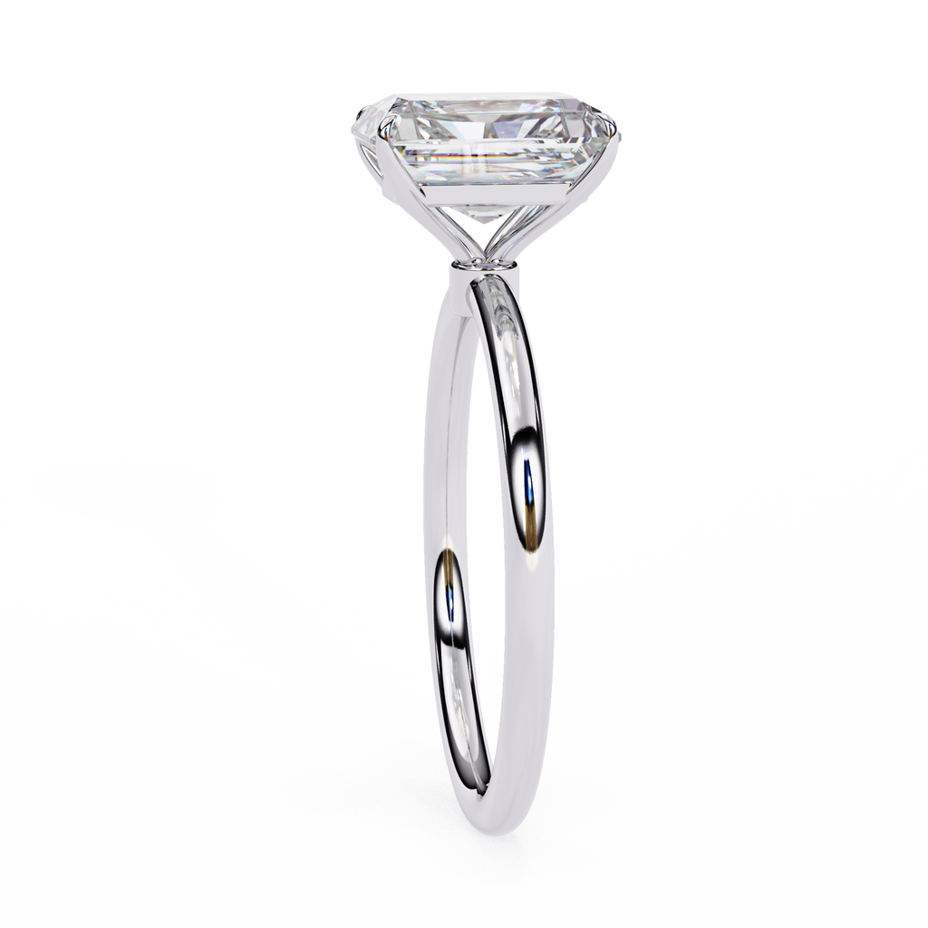 Classic Emerald Diamond Ring