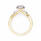 Twisted Pave Diamond Ring