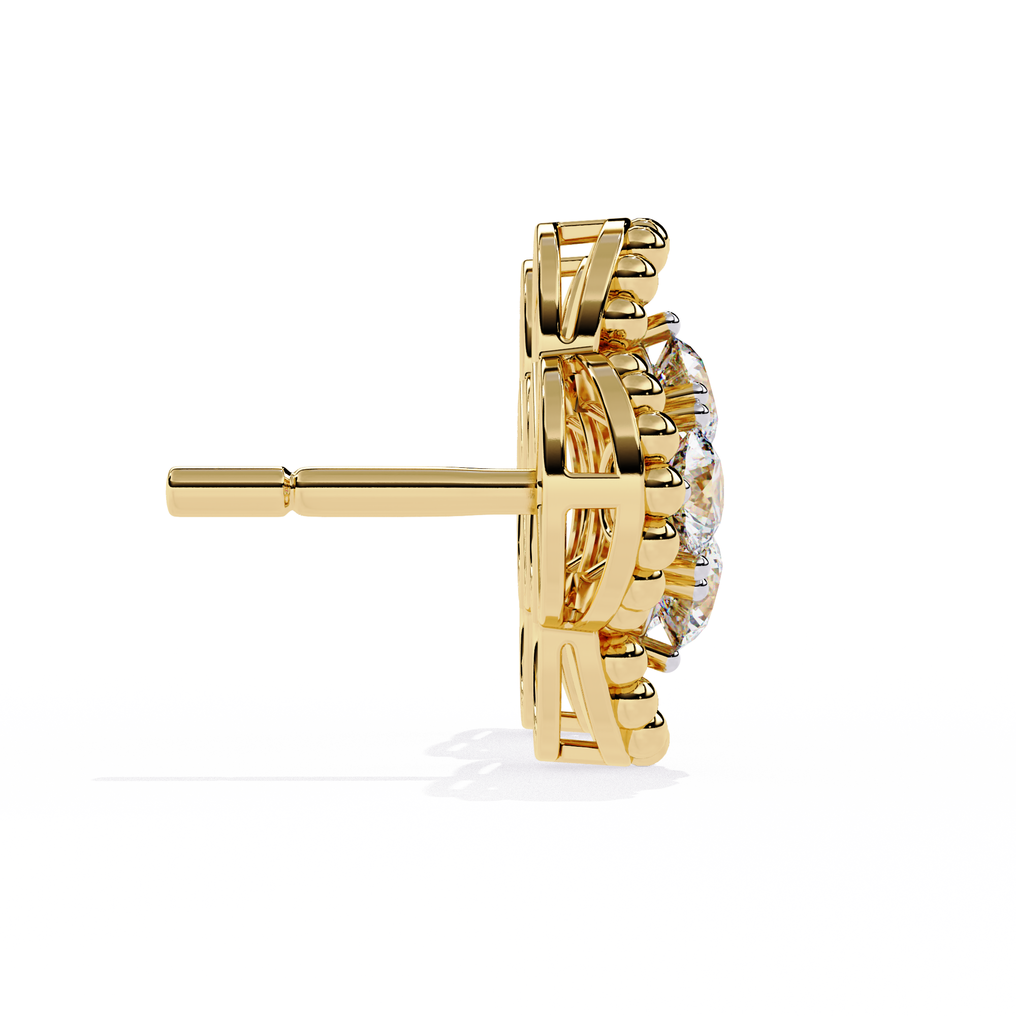 Blooming Grace Diamond Studs