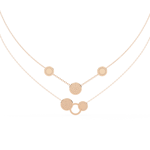 Sparkle Discs Necklace