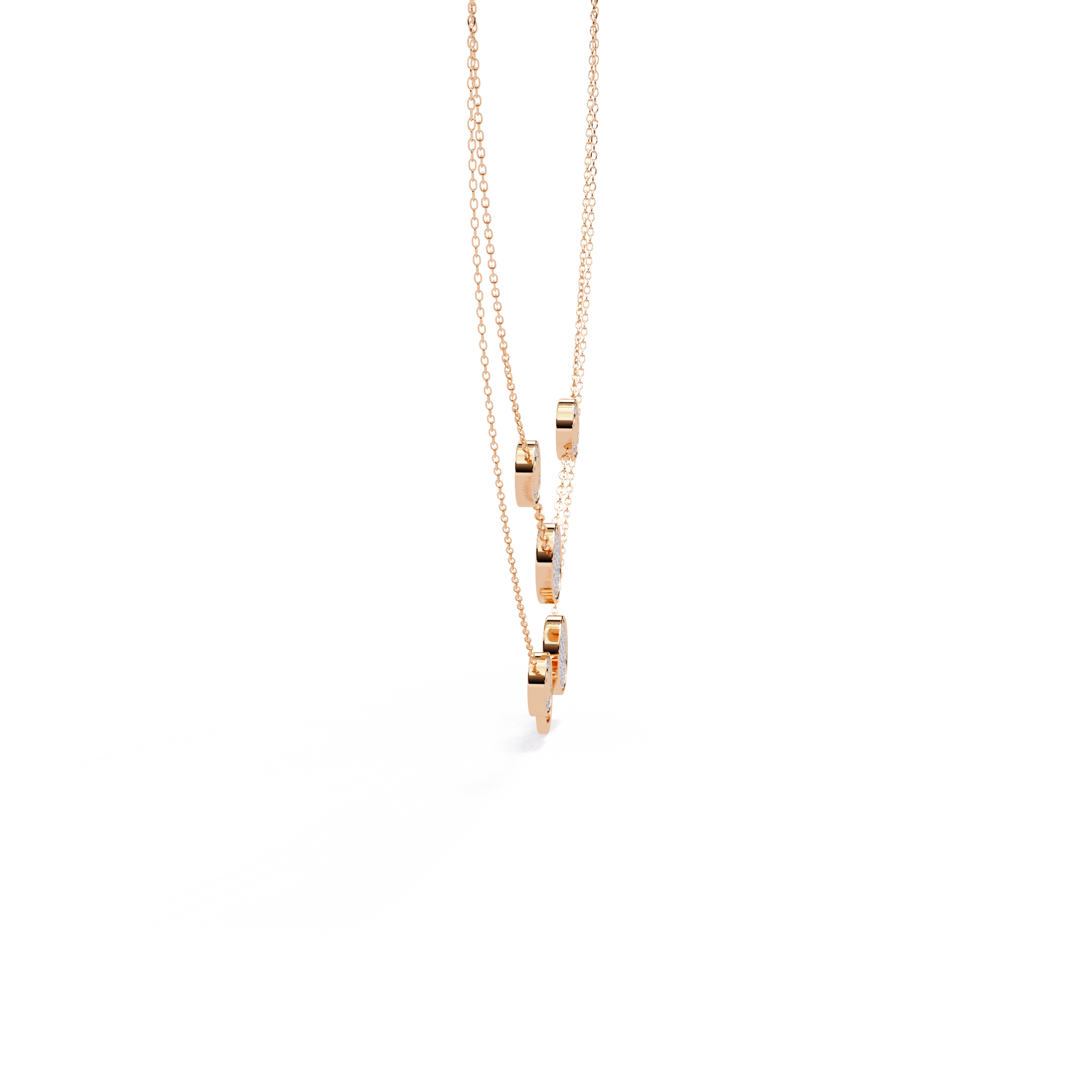 Sparkle Discs Necklace