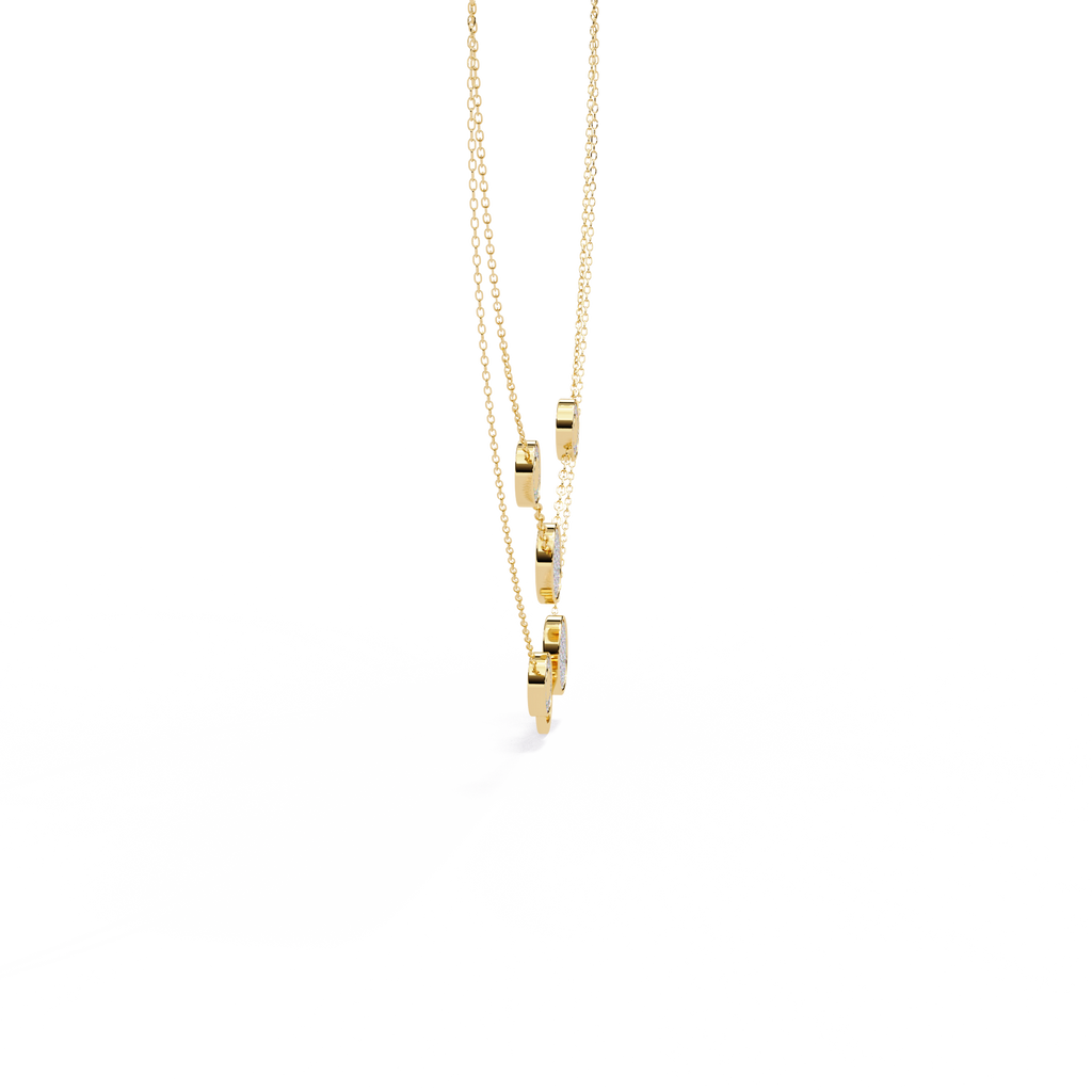 Sparkle Discs Necklace