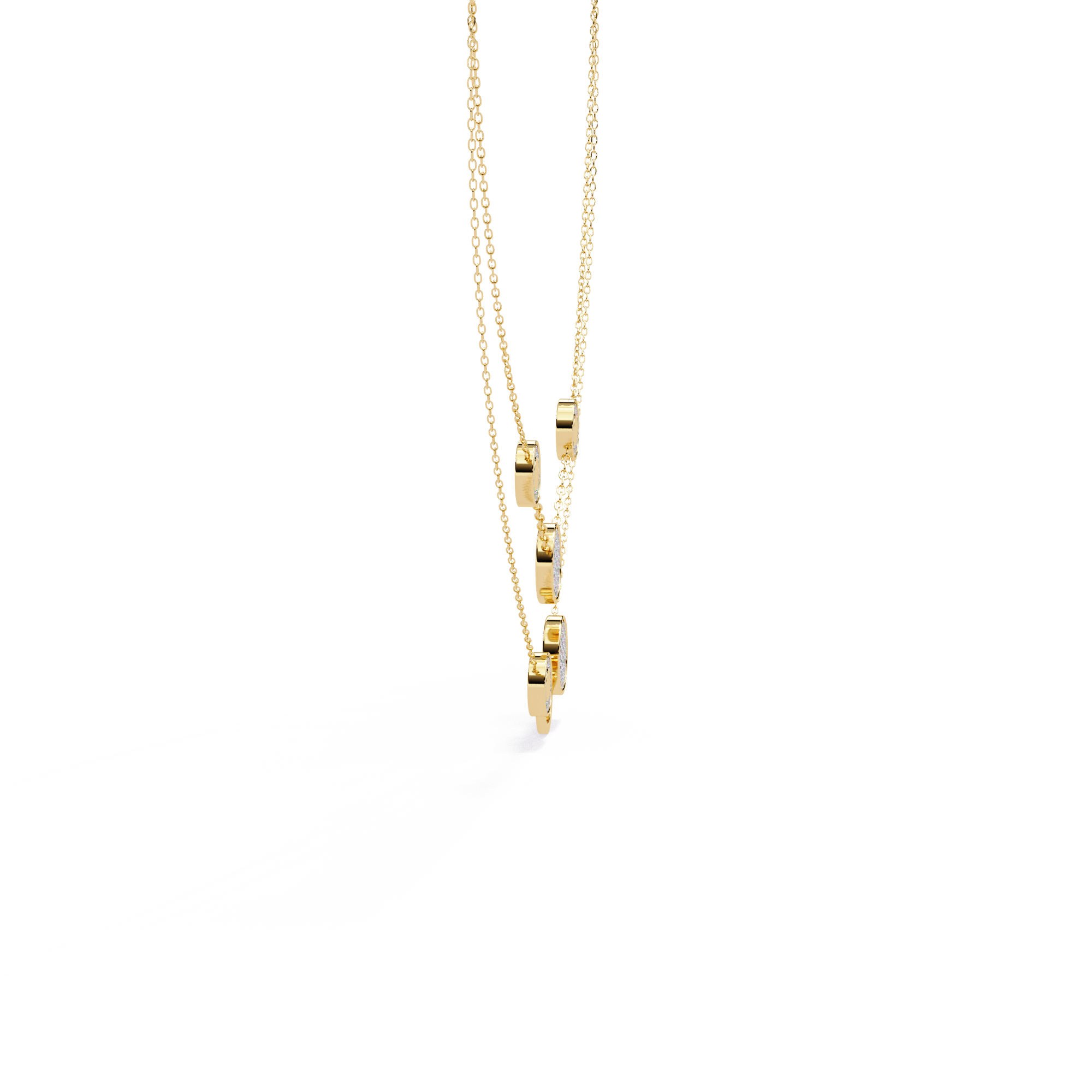 Sparkle Discs Necklace