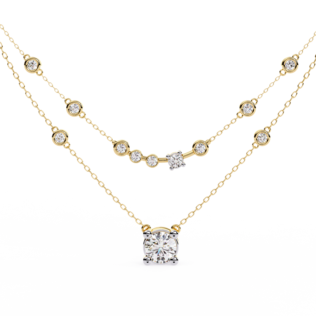 Modern Brilliance Necklace