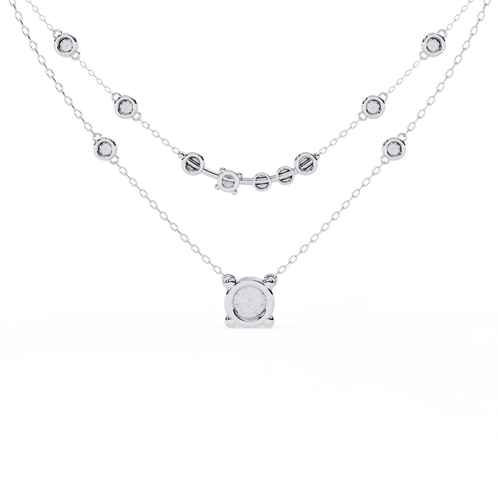 Modern Brilliance Necklace