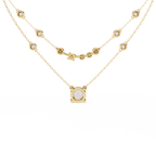 Modern Brilliance Necklace