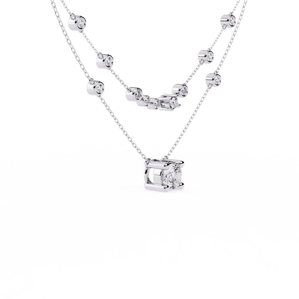 Modern Brilliance Necklace