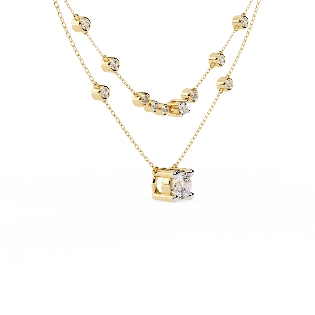Modern Brilliance Necklace