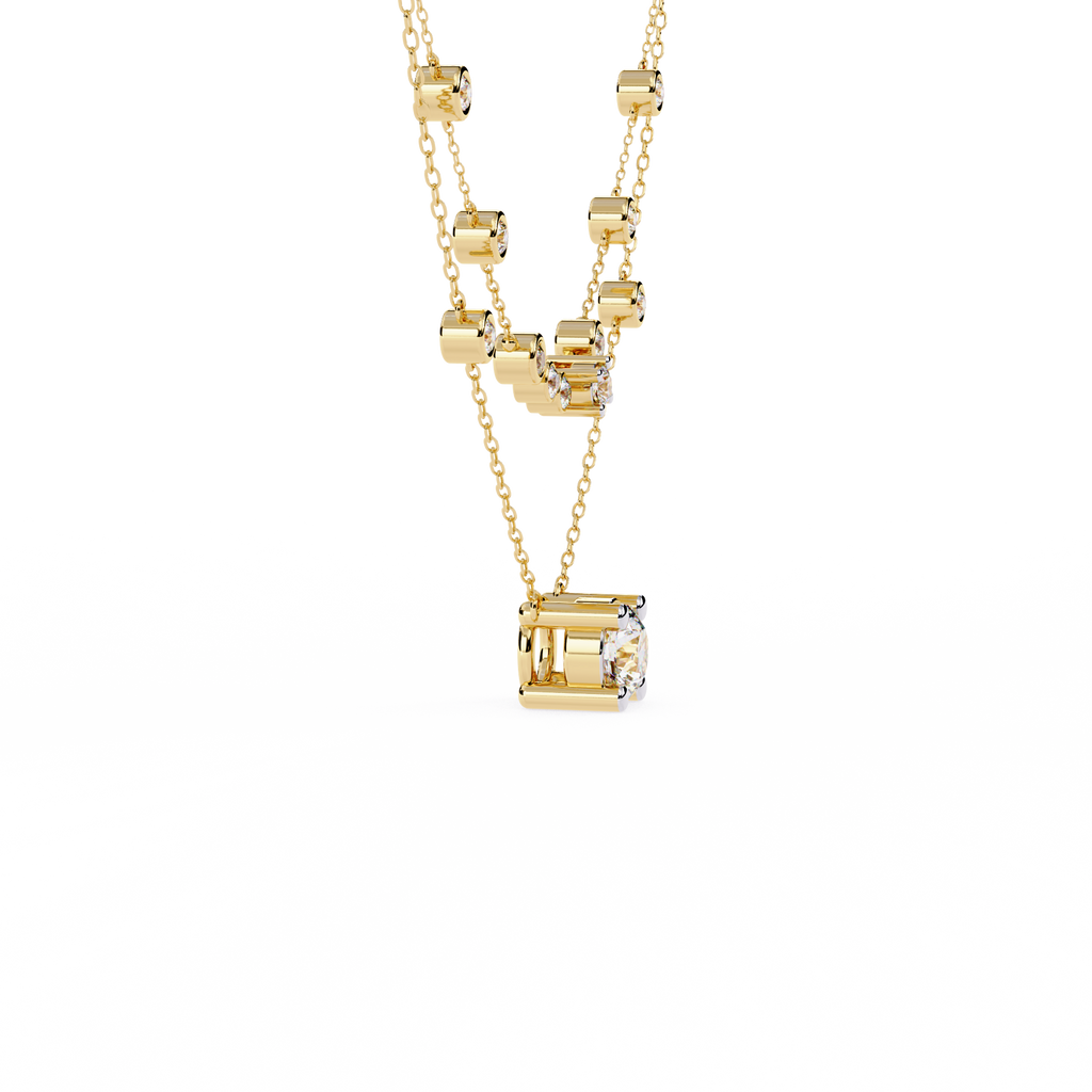 Modern Brilliance Necklace
