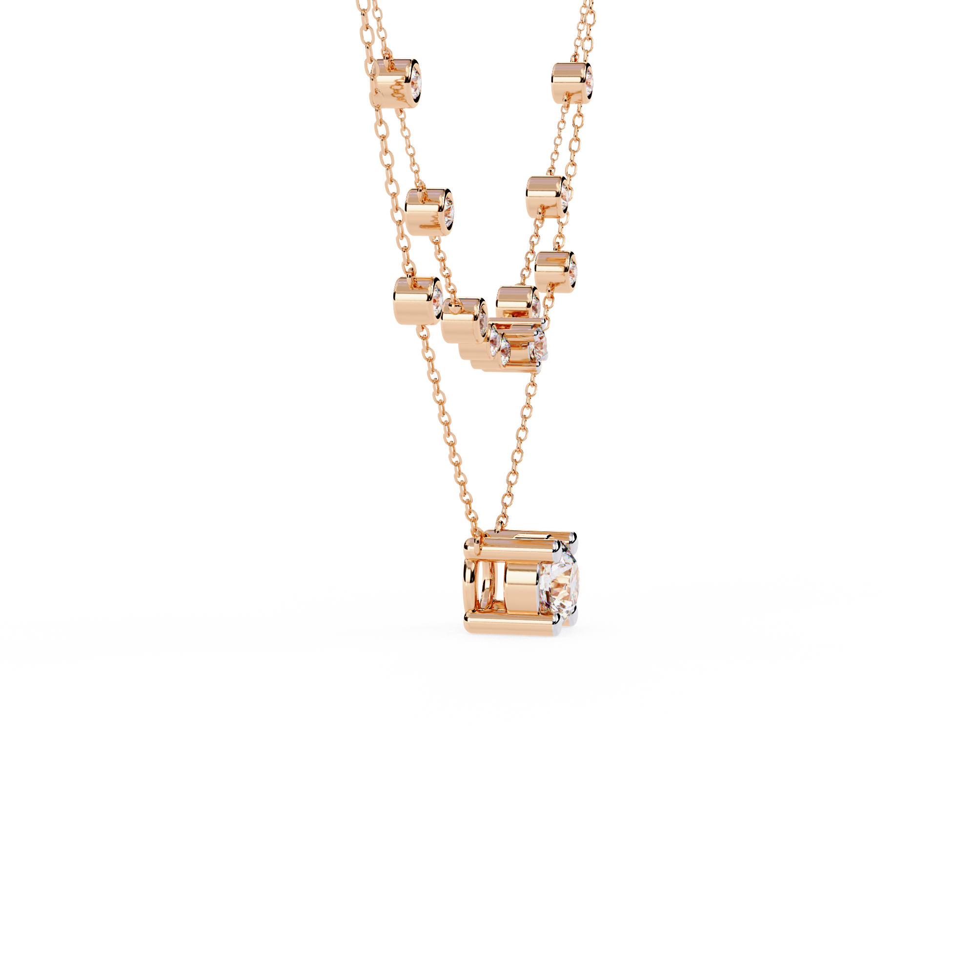 Modern Brilliance Necklace