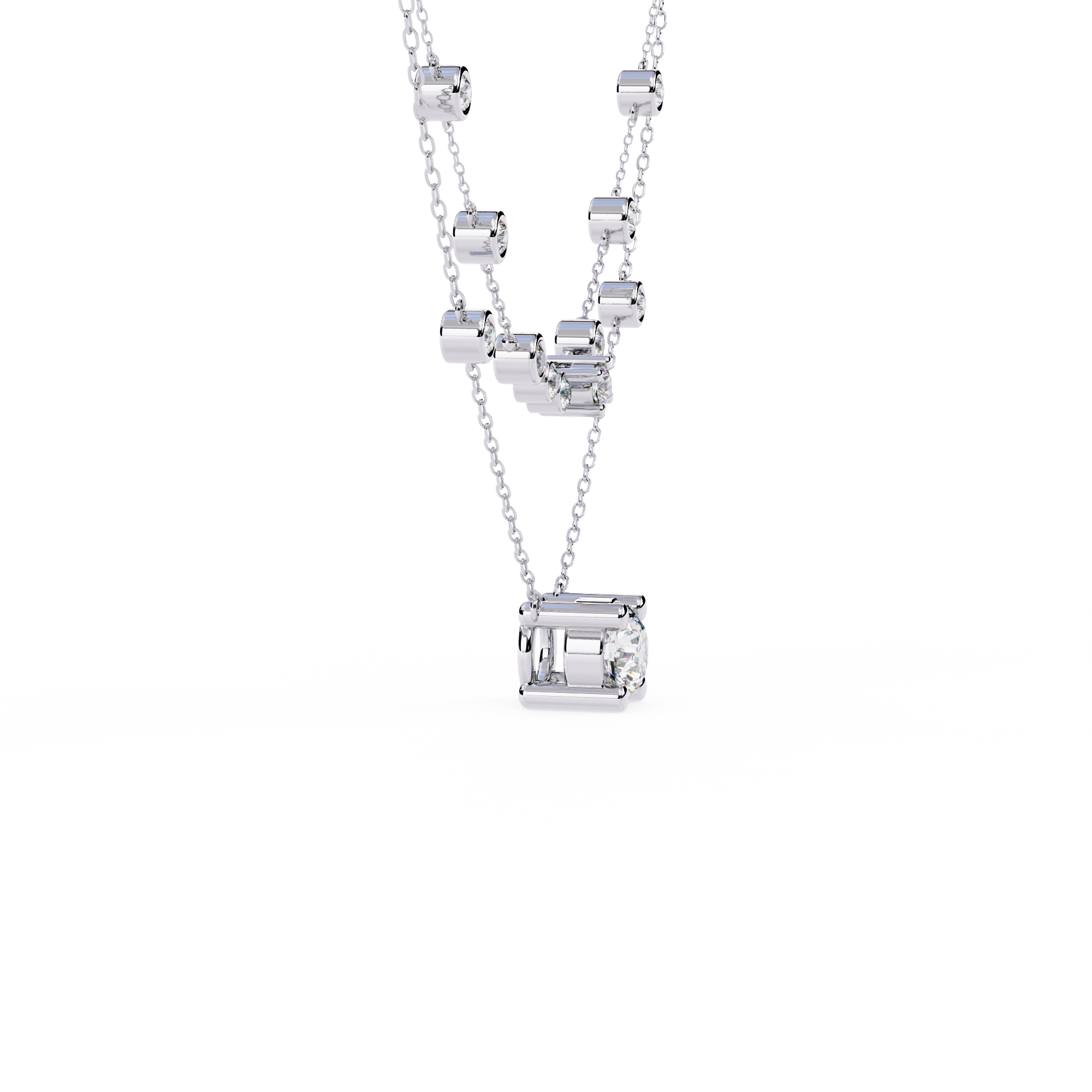Modern Brilliance Necklace