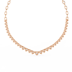Gemstone Arch Necklace