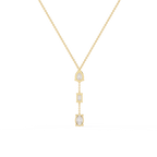 Pear Emerald Oval Necklace