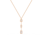 Pear Emerald Oval Necklace