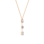 Pear Emerald Oval Necklace