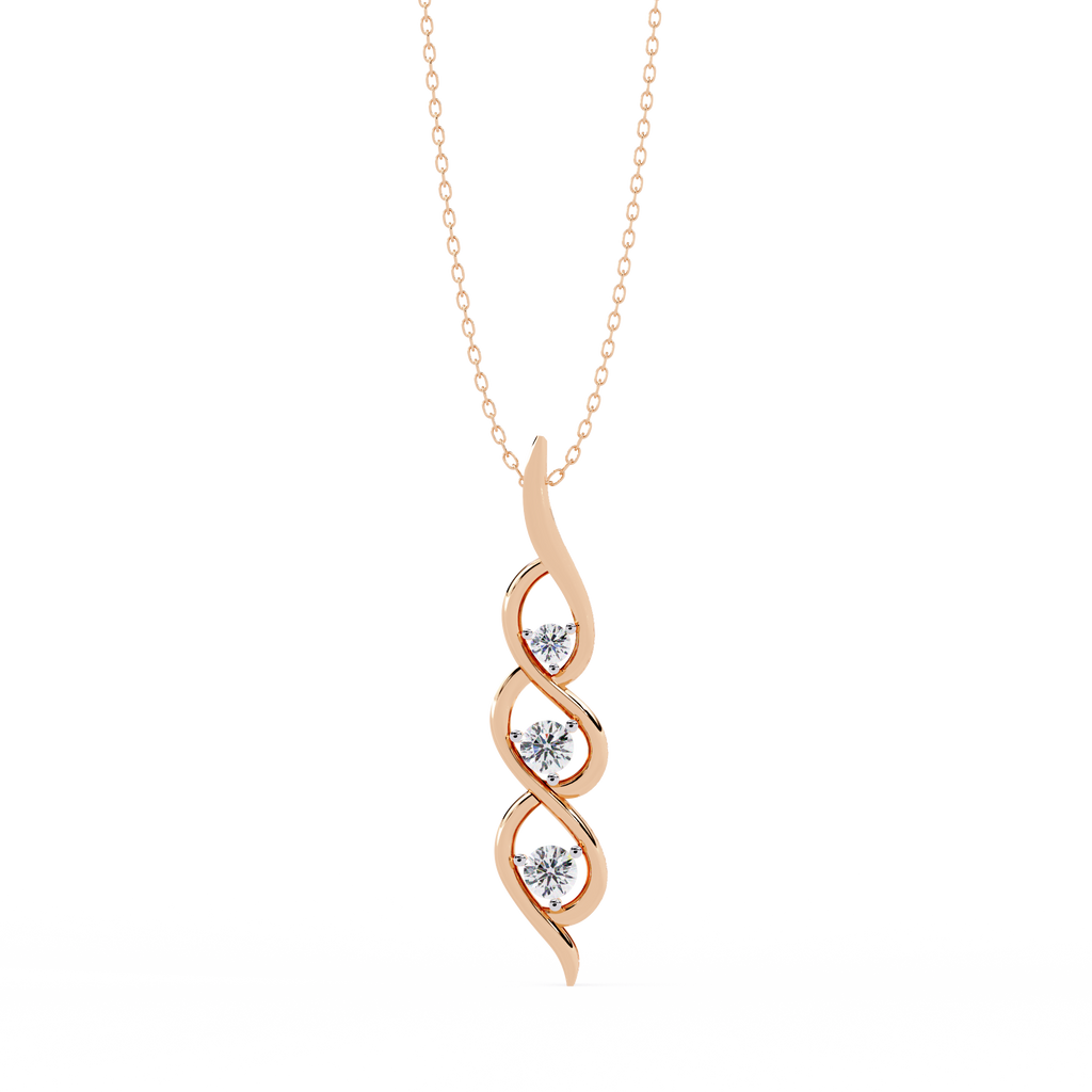 Graceful Ribbon Necklace