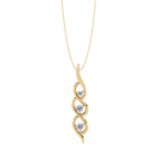 Graceful Ribbon Necklace