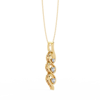 Graceful Ribbon Necklace