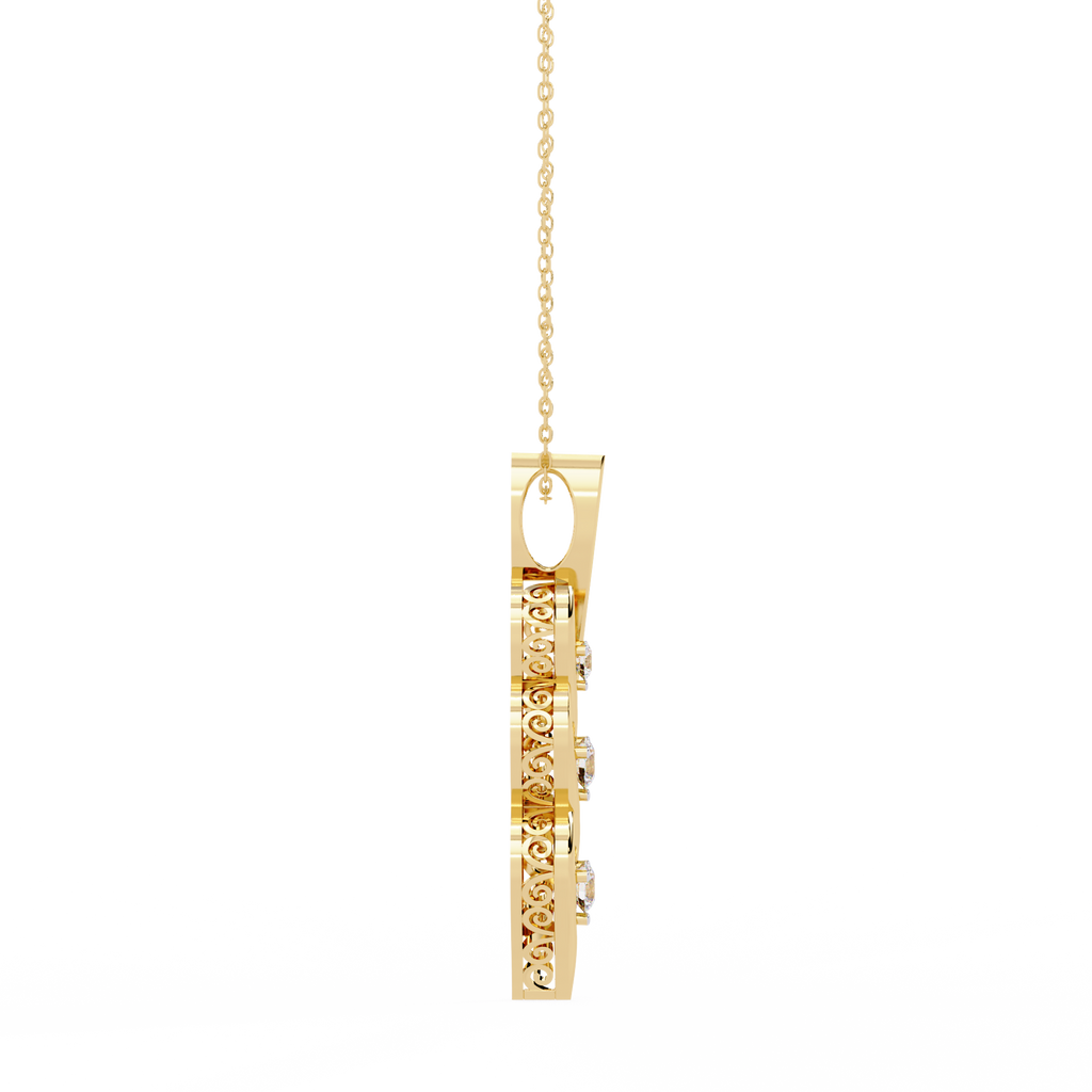 Graceful Ribbon Necklace