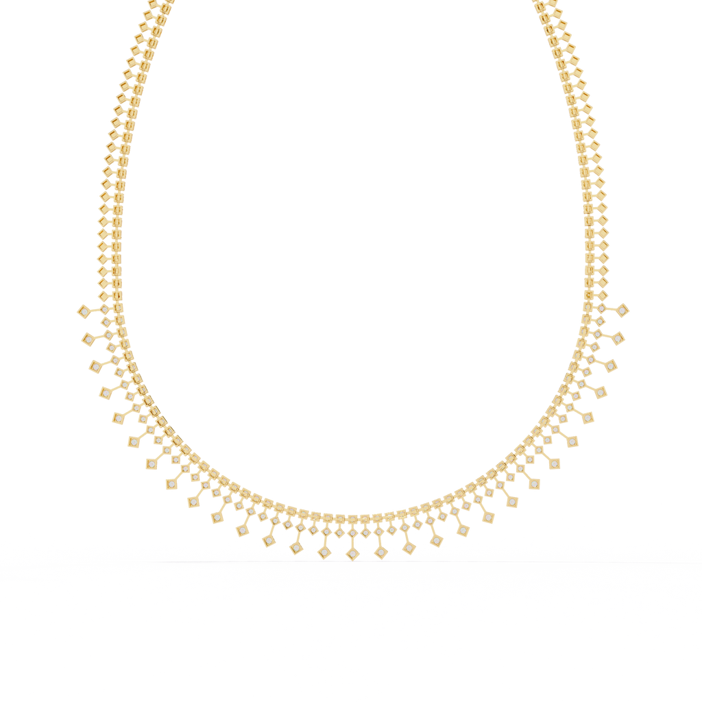 Starlight Fringe Necklace
