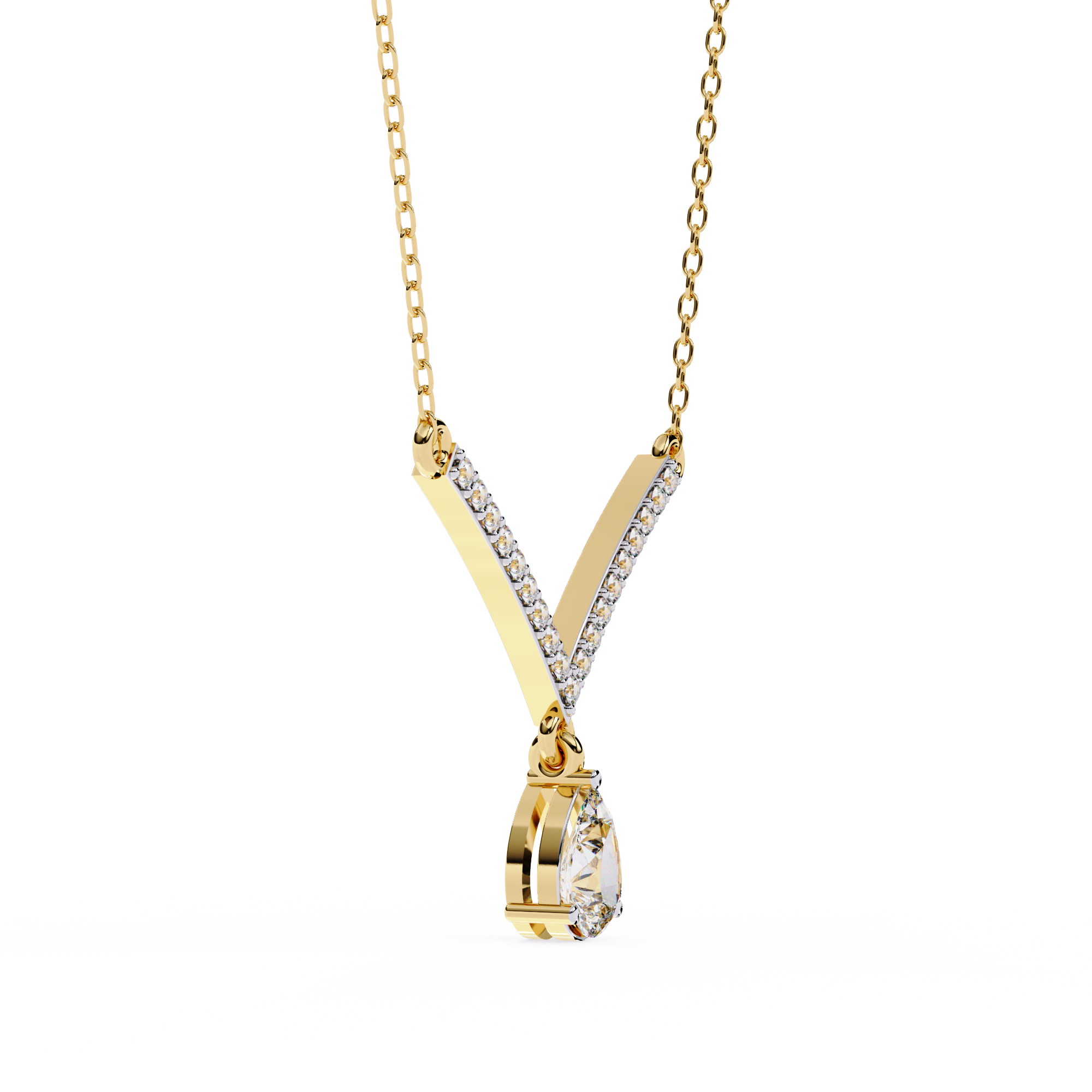 Elegant V Necklace
