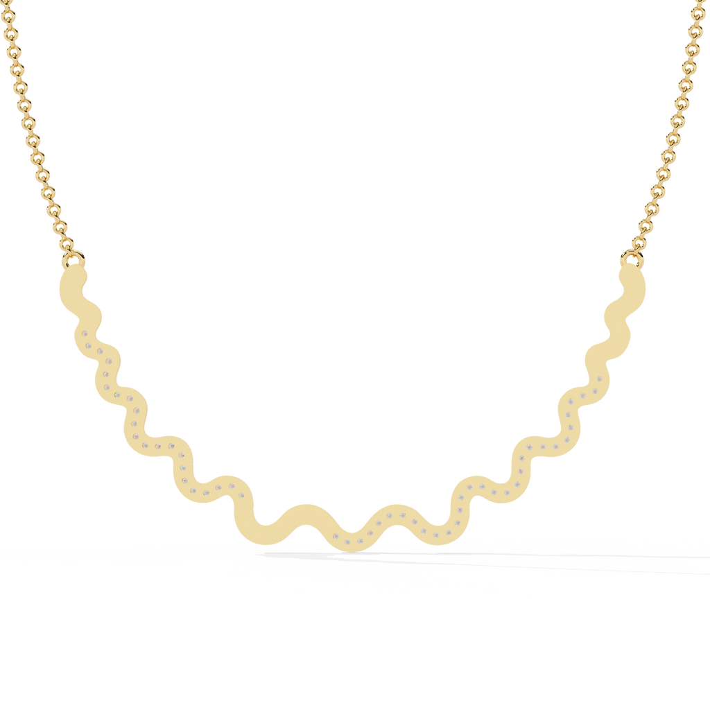 Starlight Ripple Necklace