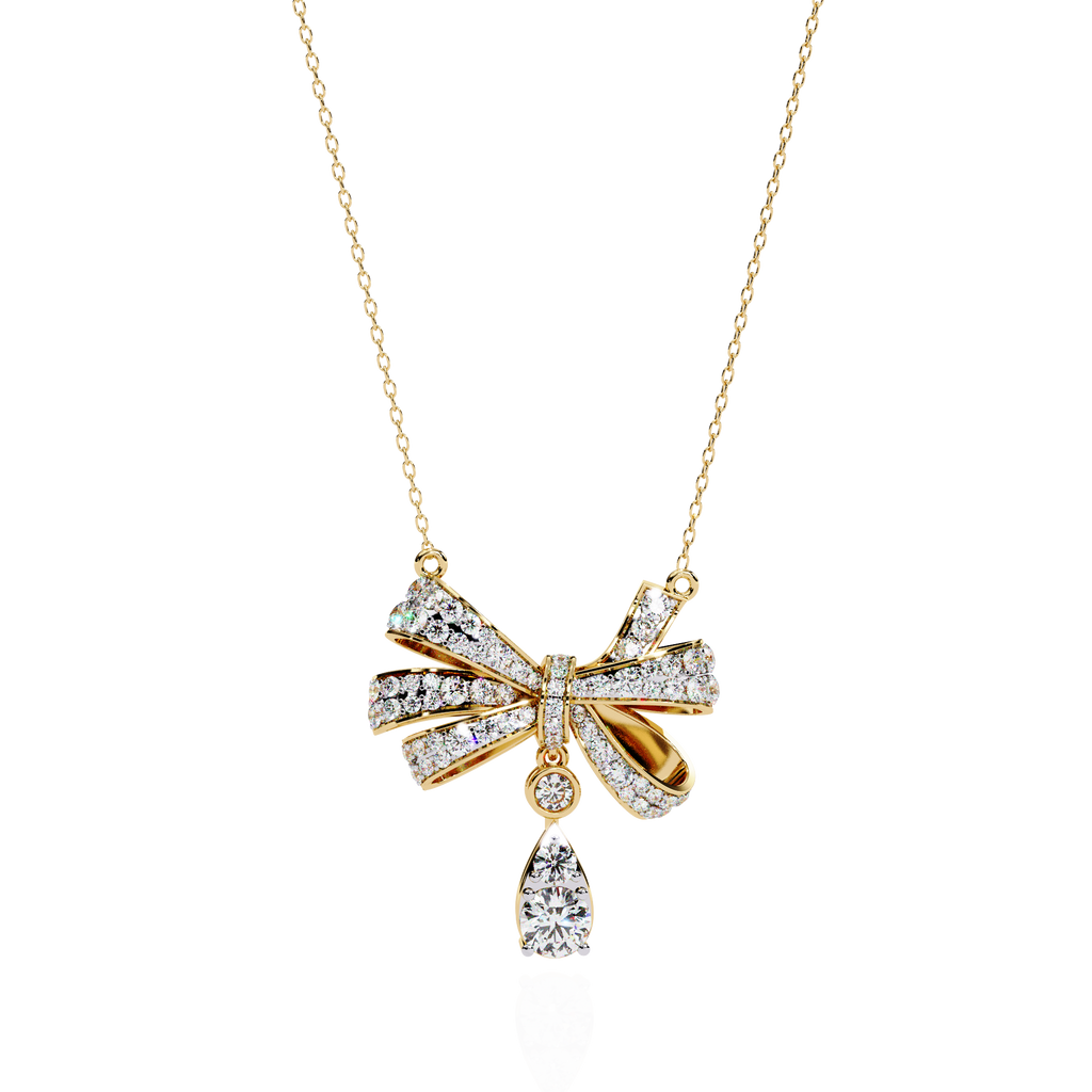 Glamorous Bow Necklace