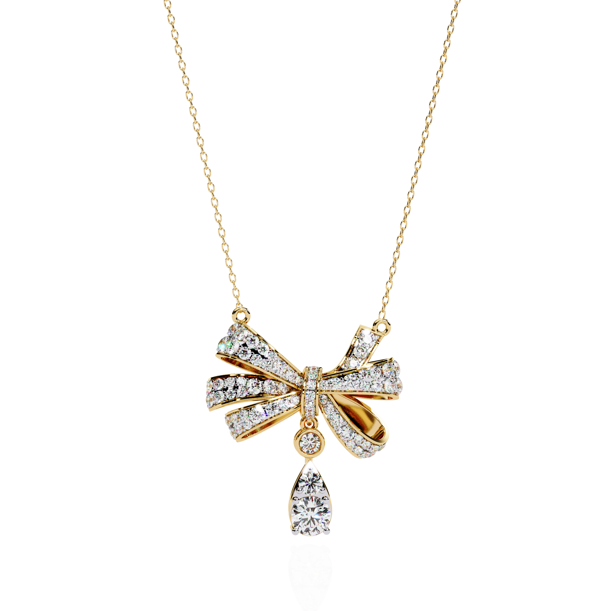 Glamorous Bow Necklace