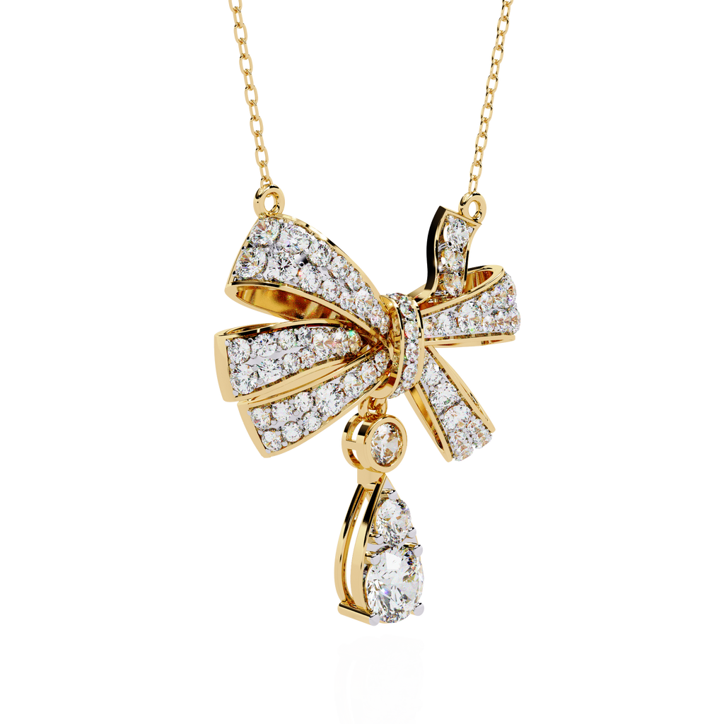 Glamorous Bow Necklace