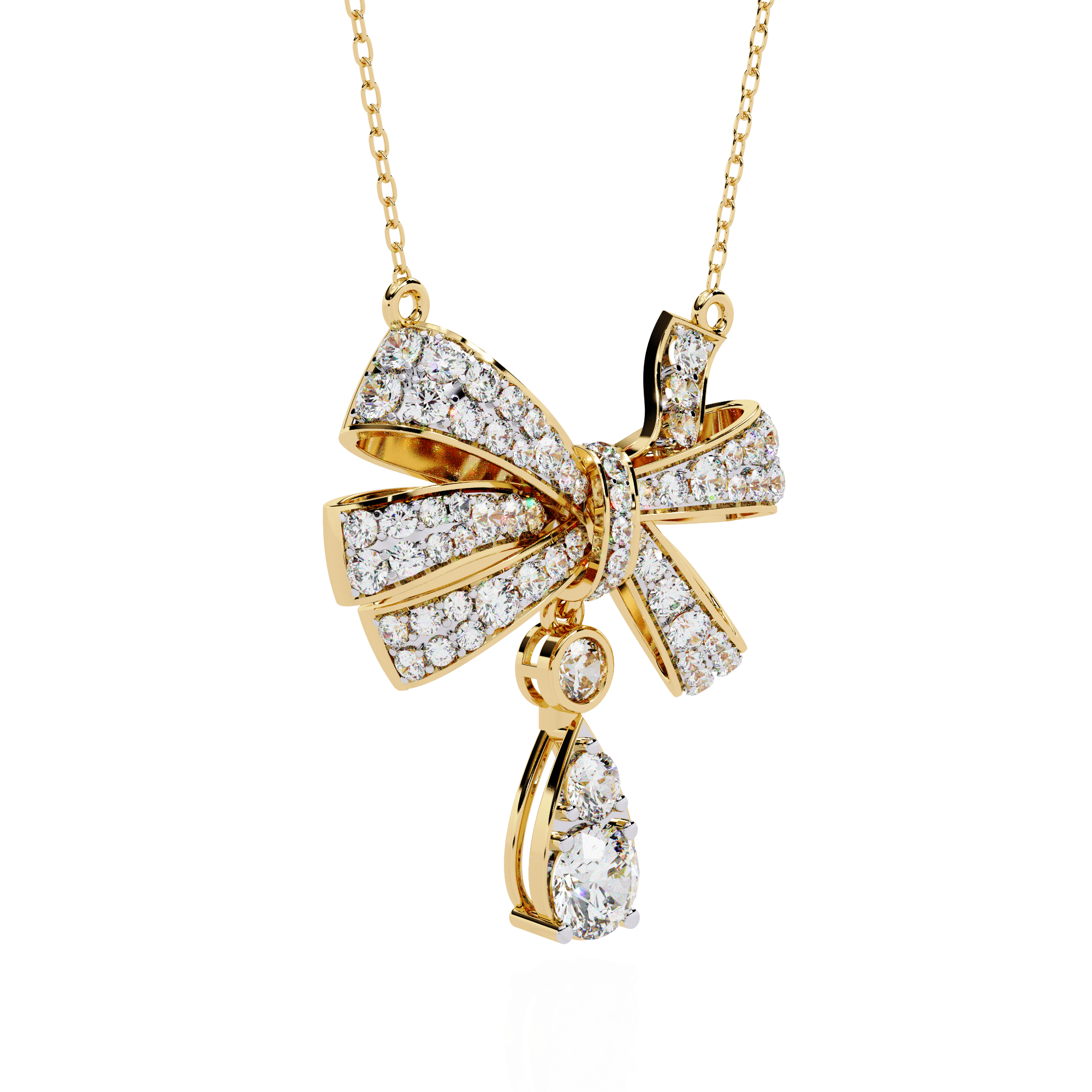 Glamorous Bow Necklace