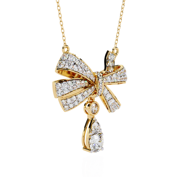 Glamorous Bow Necklace