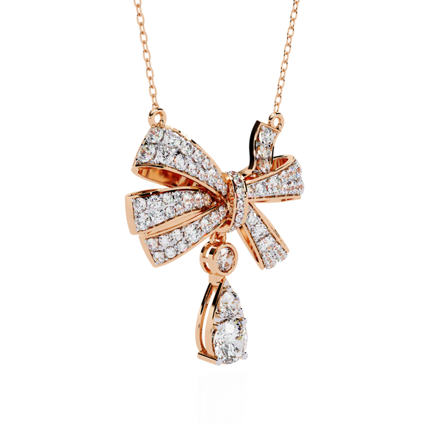 Glamorous Bow Necklace