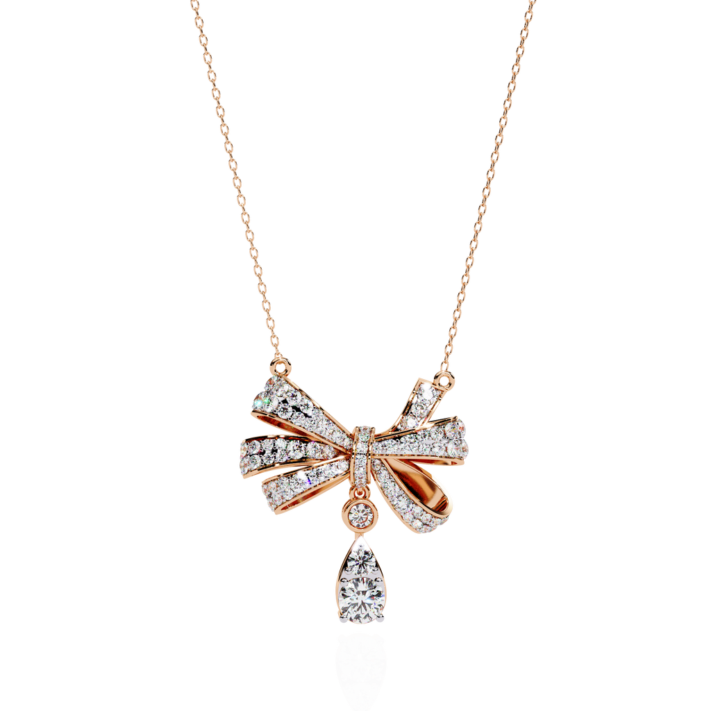 Glamorous Bow Necklace