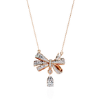 Glamorous Bow Necklace