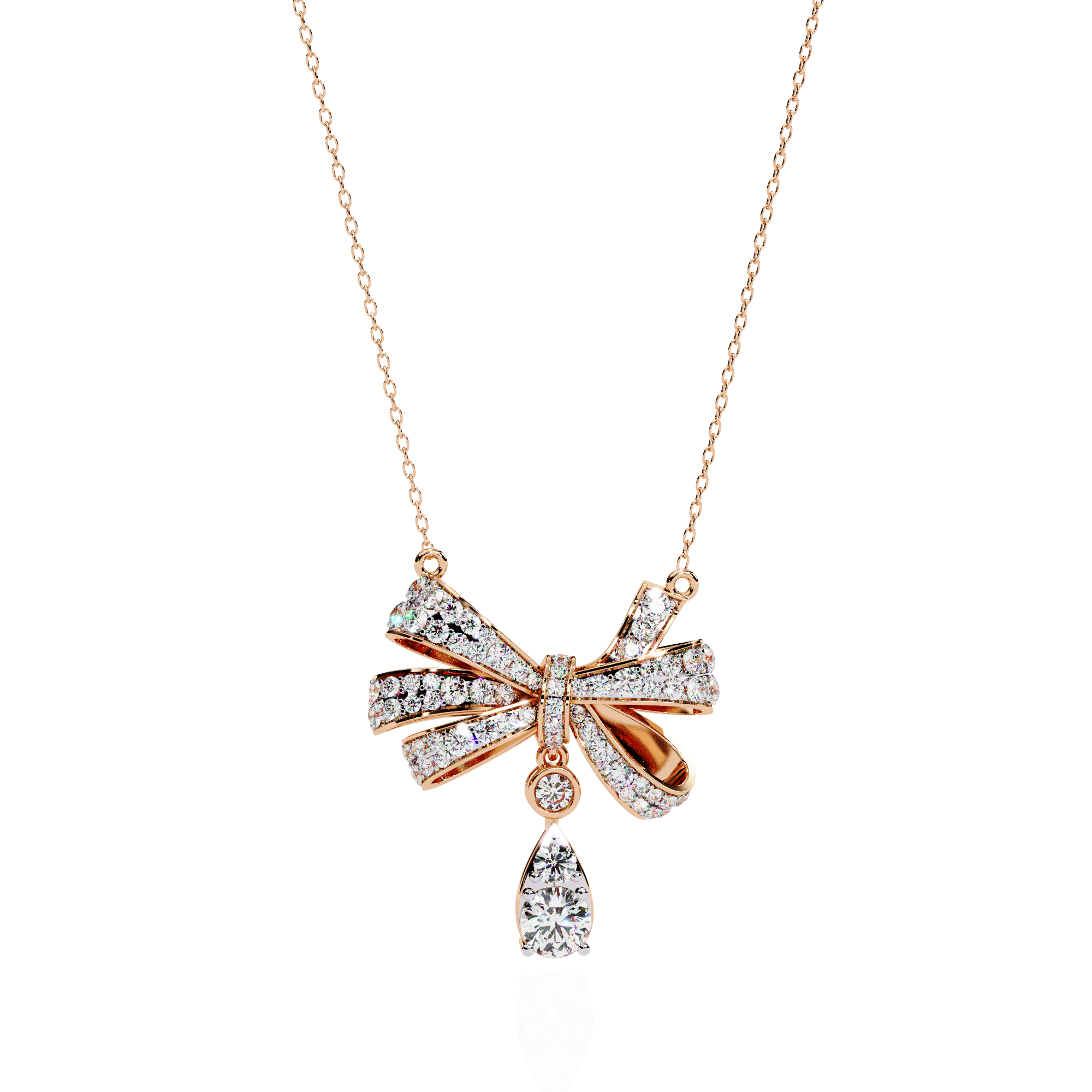 Glamorous Bow Necklace