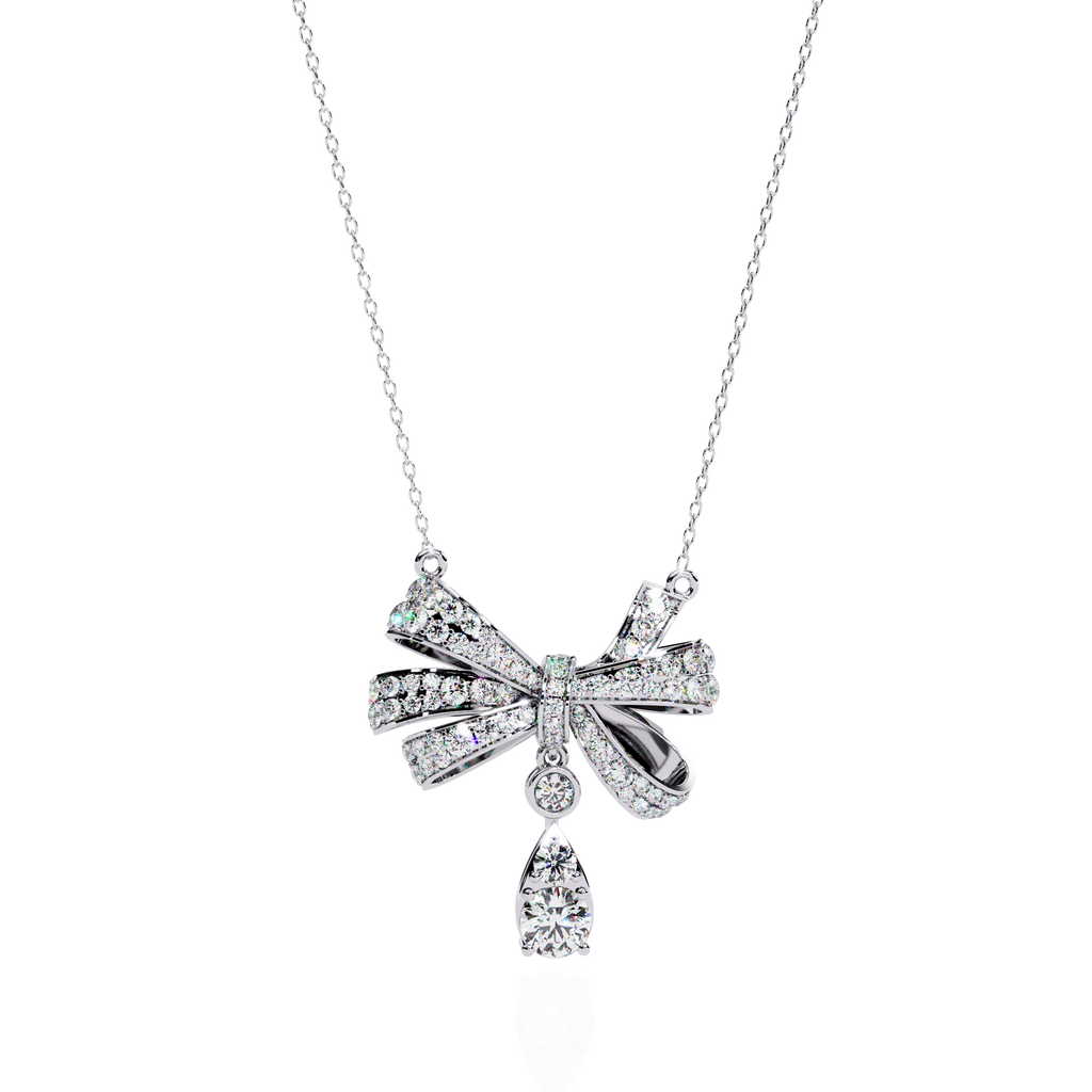 Glamorous Bow Necklace