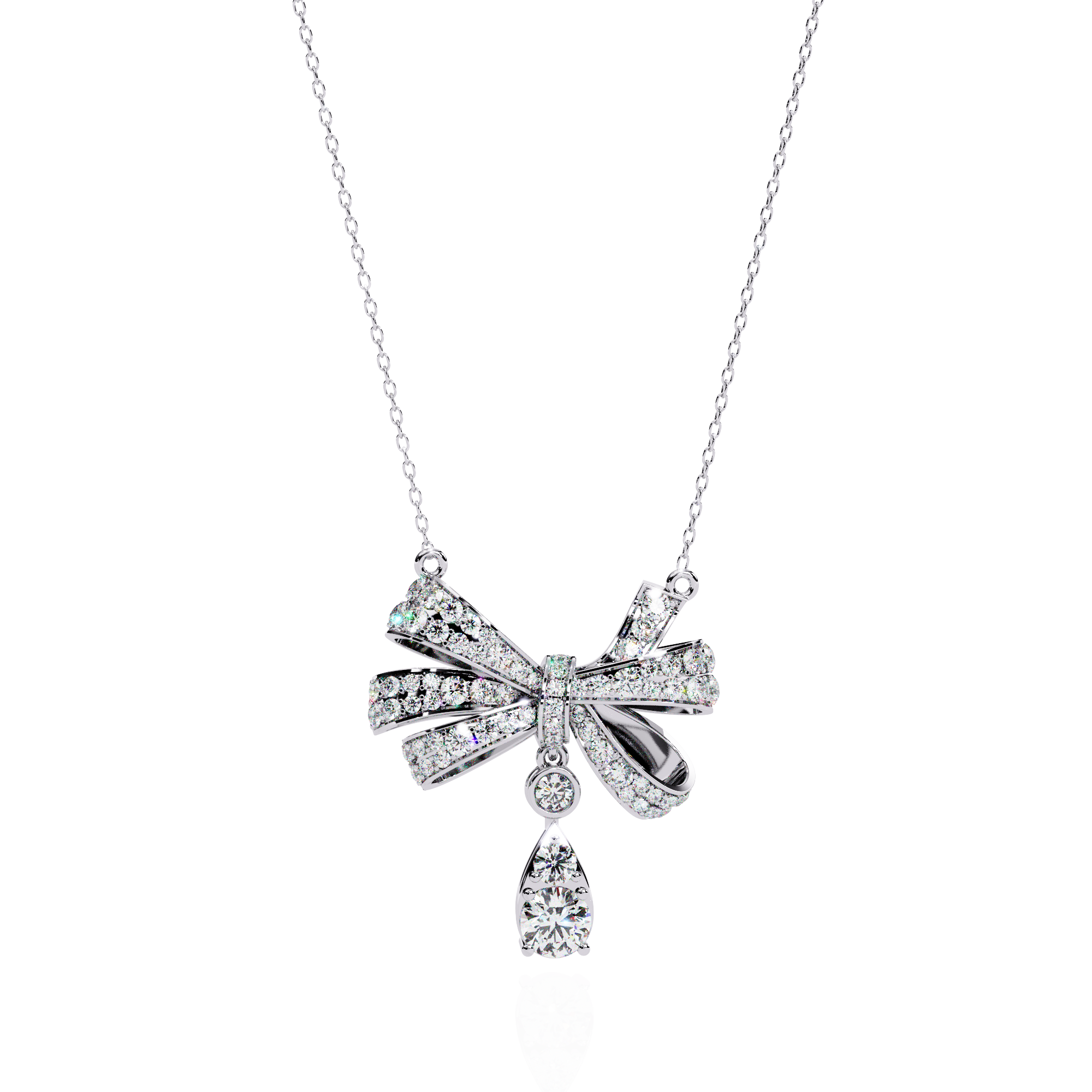 Glamorous Bow Necklace