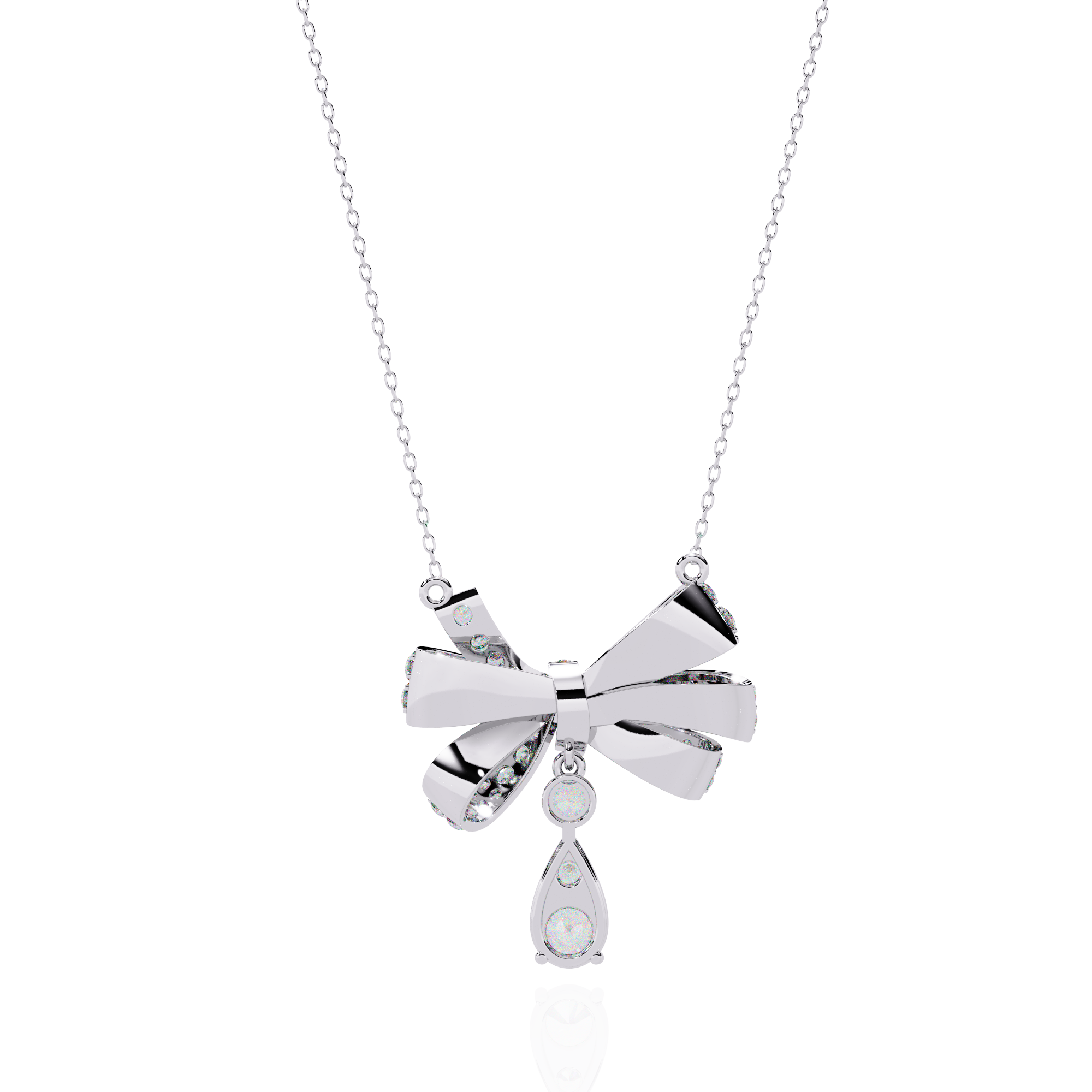 Glamorous Bow Necklace