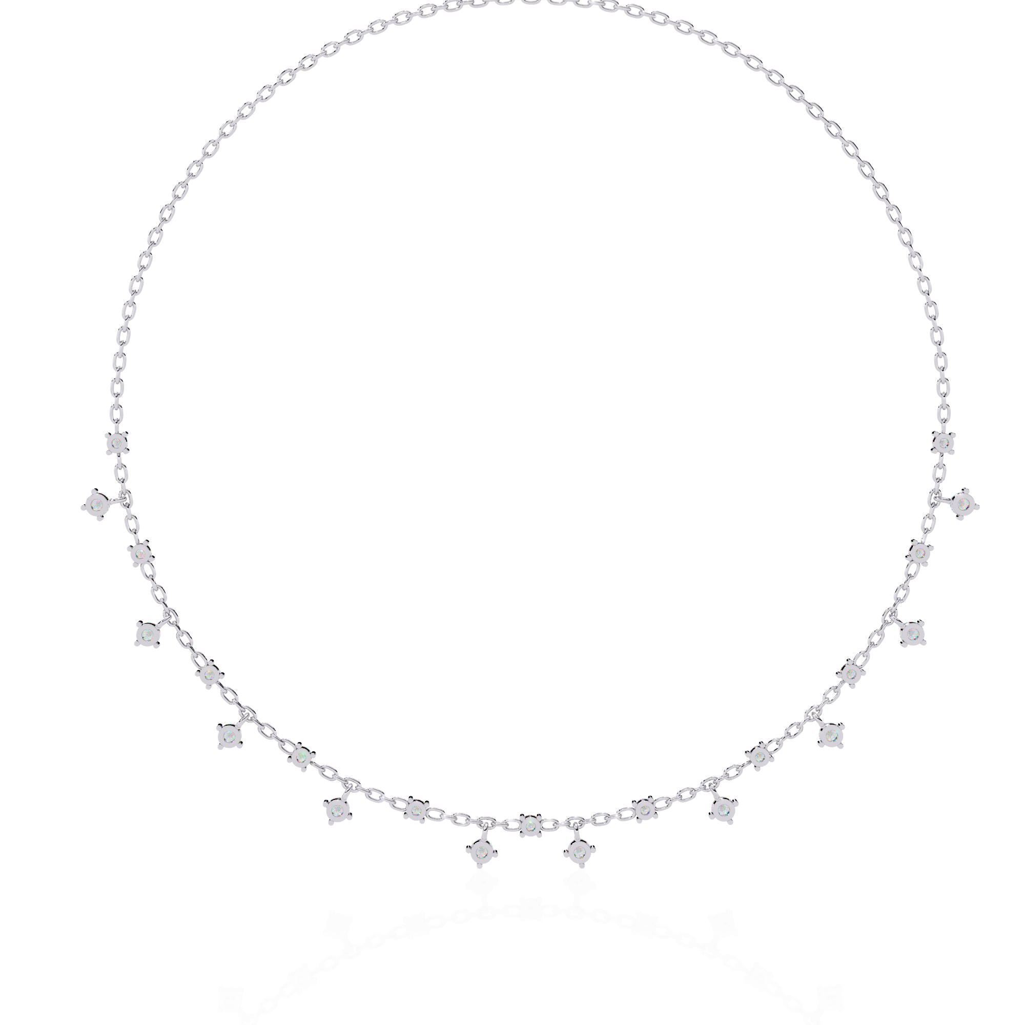 Graceful Cascade Necklace