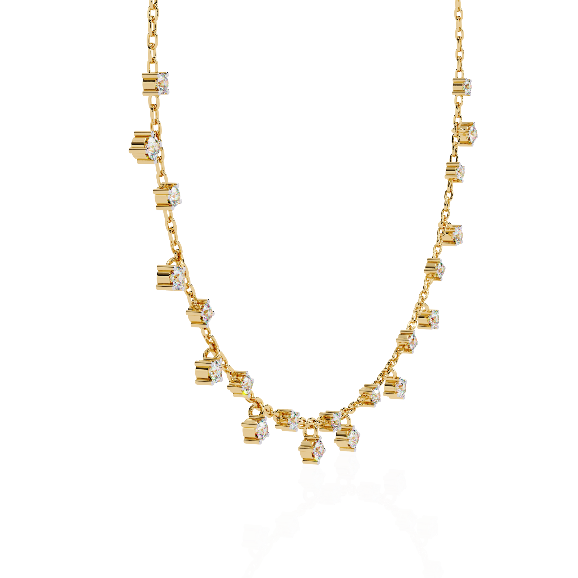Graceful Cascade Necklace