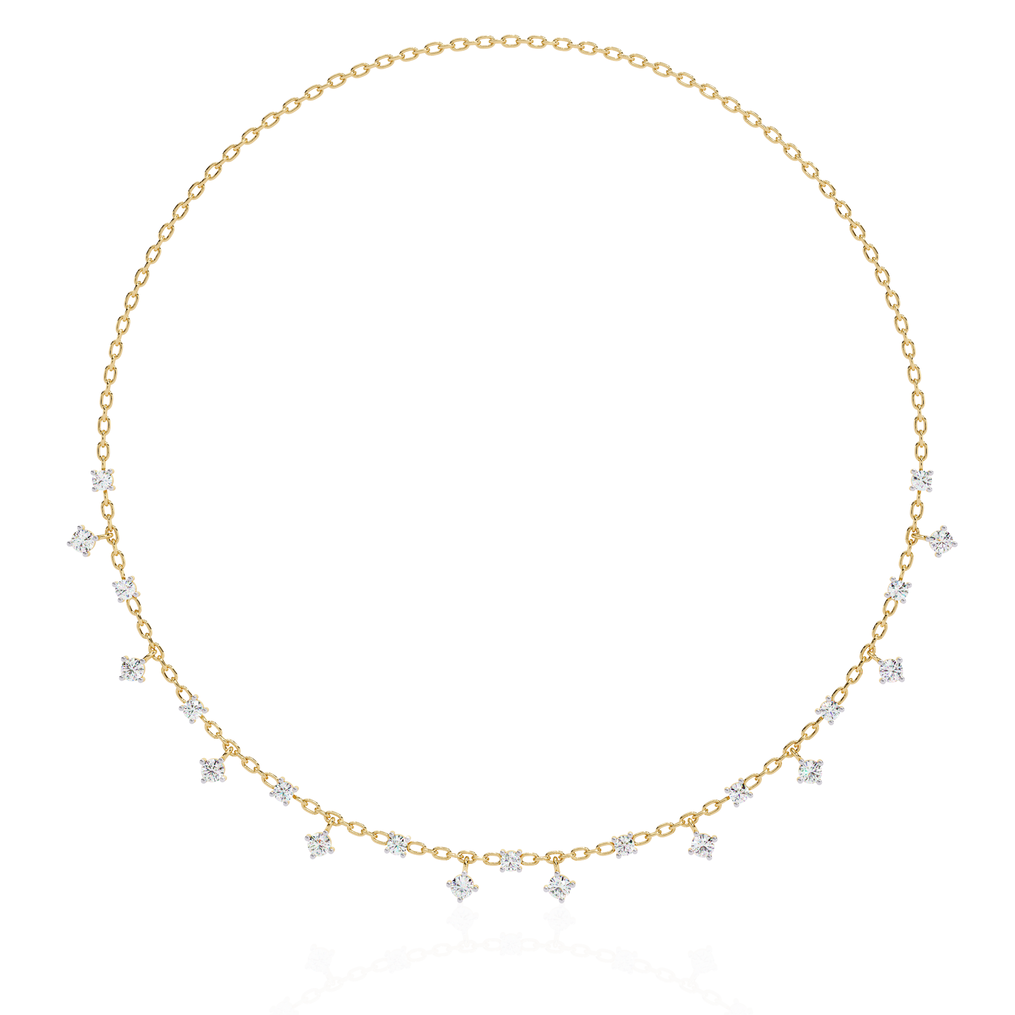 Graceful Cascade Necklace