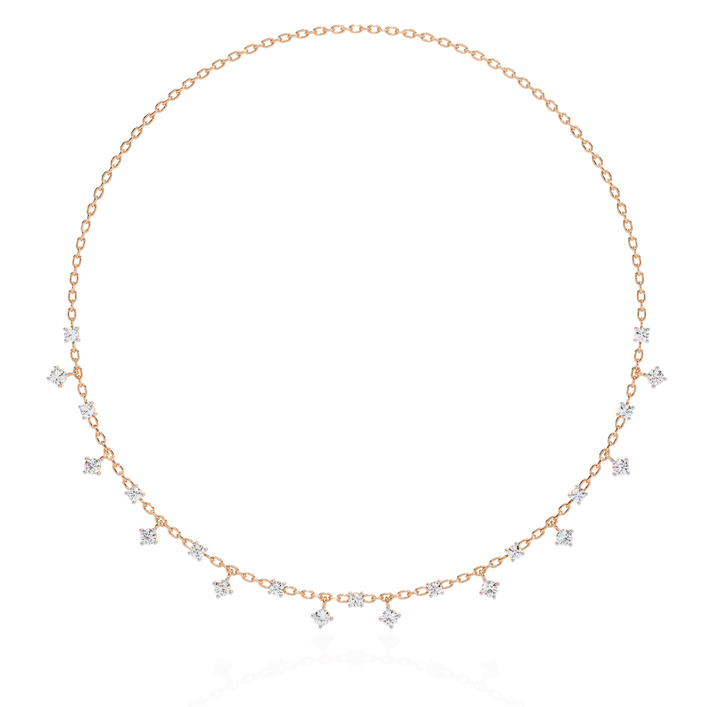 Graceful Cascade Necklace