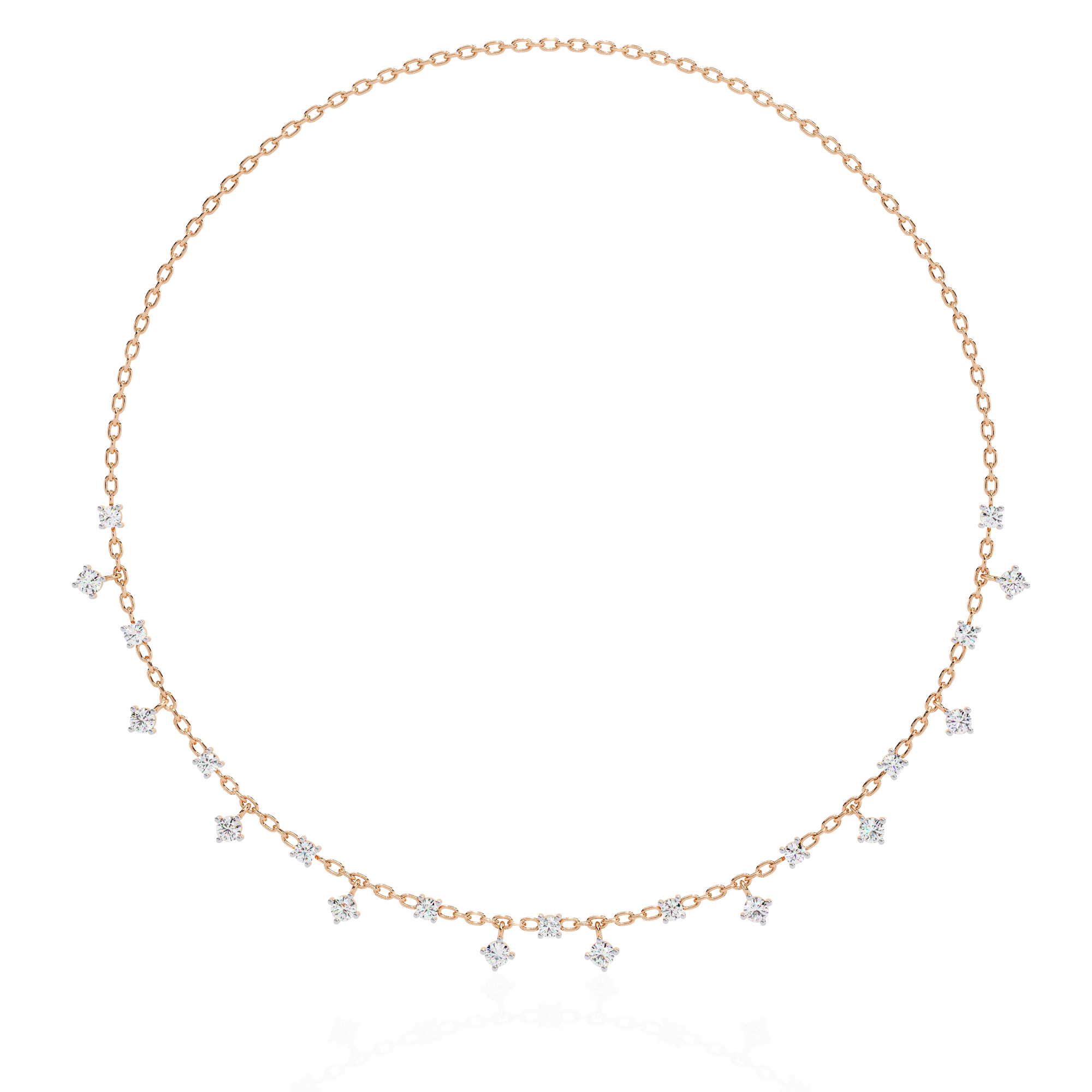 Graceful Cascade Necklace