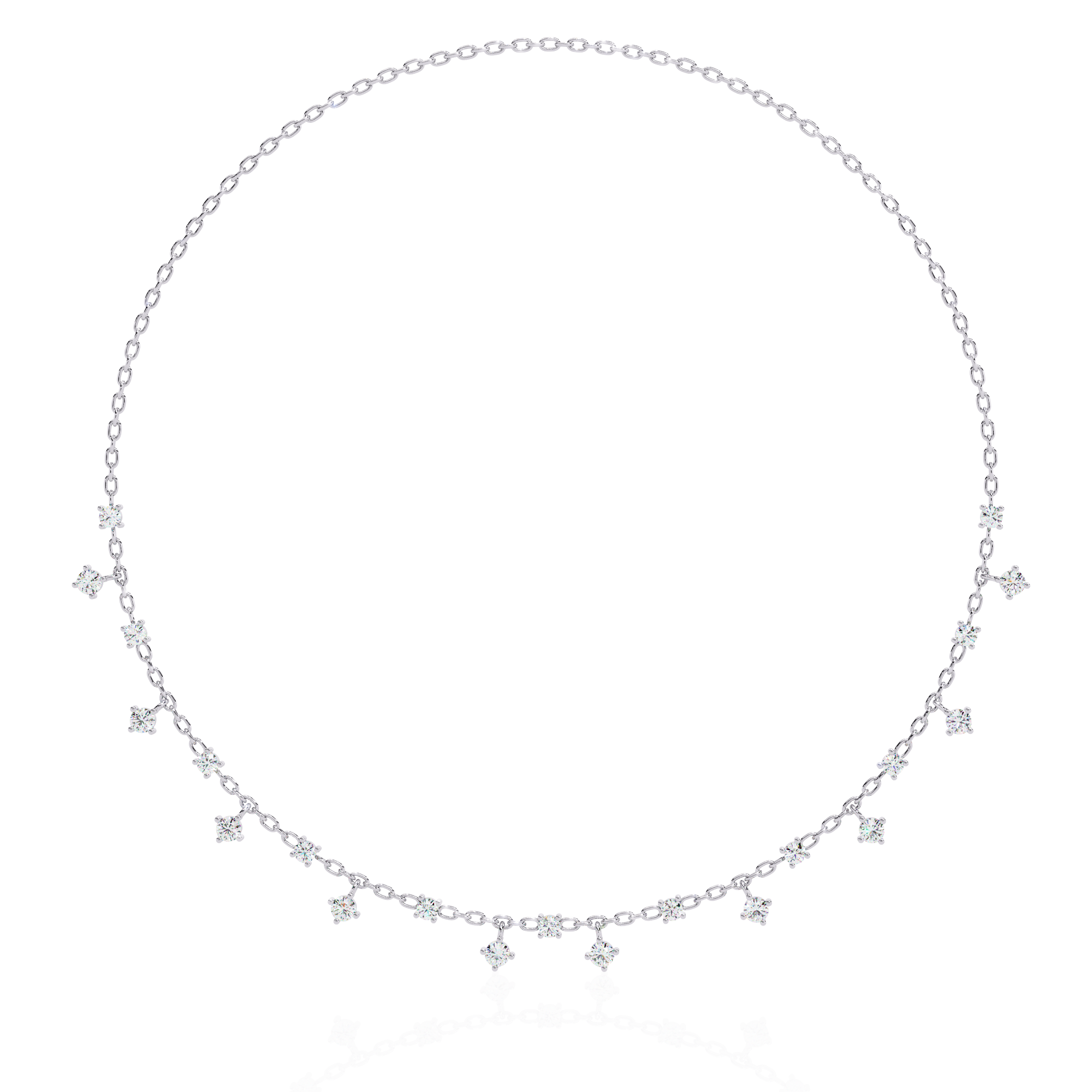 Graceful Cascade Necklace